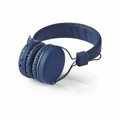 Nedis Nedis HPBT1100BU On-ear Bluetooth Koptelefoon - Blauw