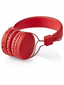 Nedis Nedis HPBT1100RD On-ear Bluetooth Koptelefoon - Rood
