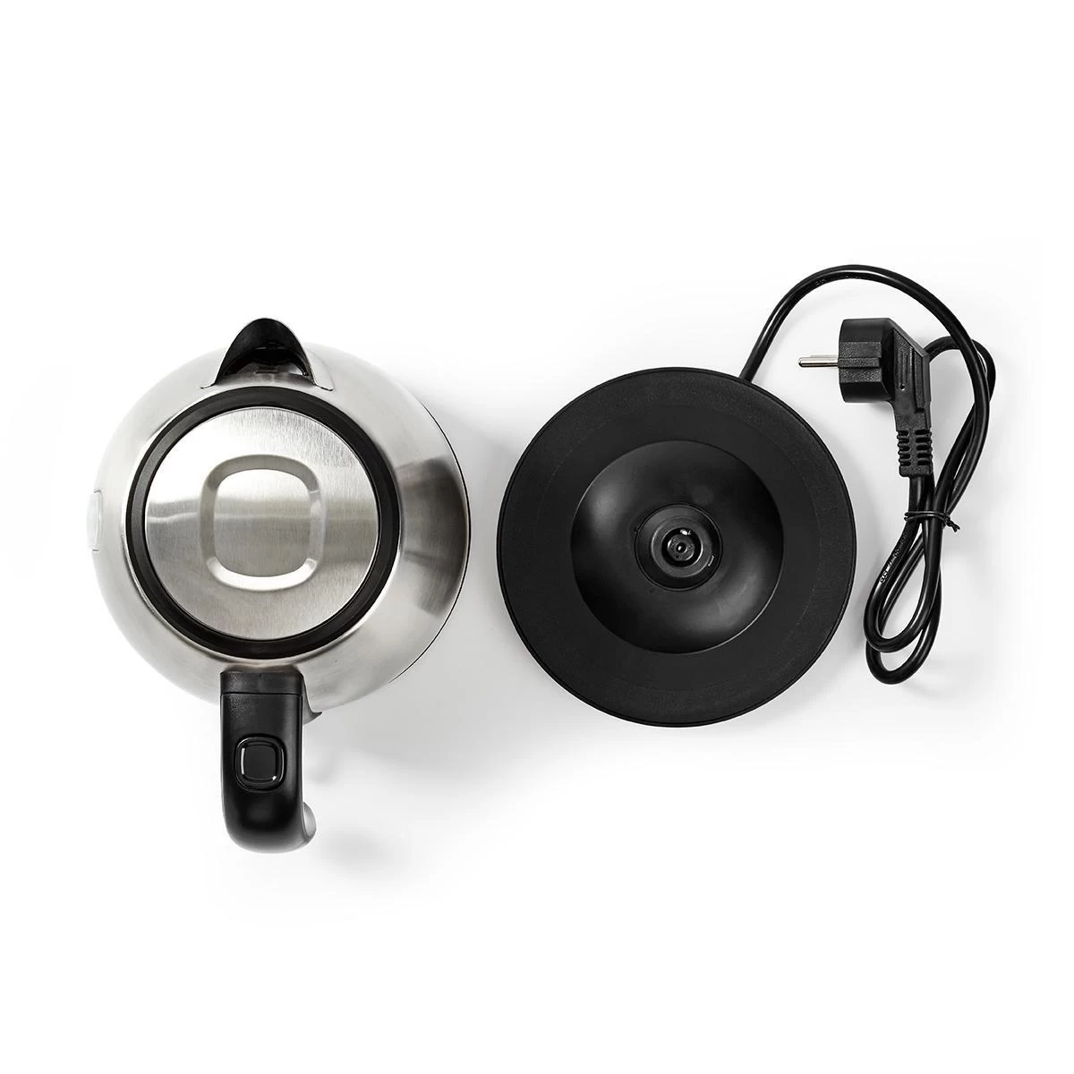 Nedis Nedis KAWK300EAL Waterkoker 360° Draaibaar 1L - RVS - Afbeelding 6