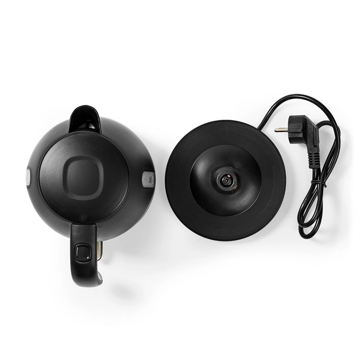 Nedis Nedis KAWK300EBK Waterkoker 360° Draaibaar 1L - Zwart - Afbeelding 6