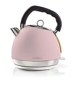 Nedis Nedis KAWK520EPK Elektrische Waterkoker Soft-touch 1,8L - Roze