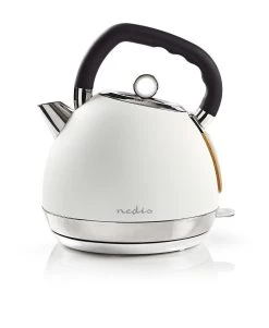 Nedis Nedis KAWK520EWT Elektrische Waterkoker Soft-touch 1,8L - Wit