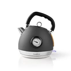 Nedis Nedis KAWK530EGY Waterkoker Soft-Touch 1,8L - Grijs