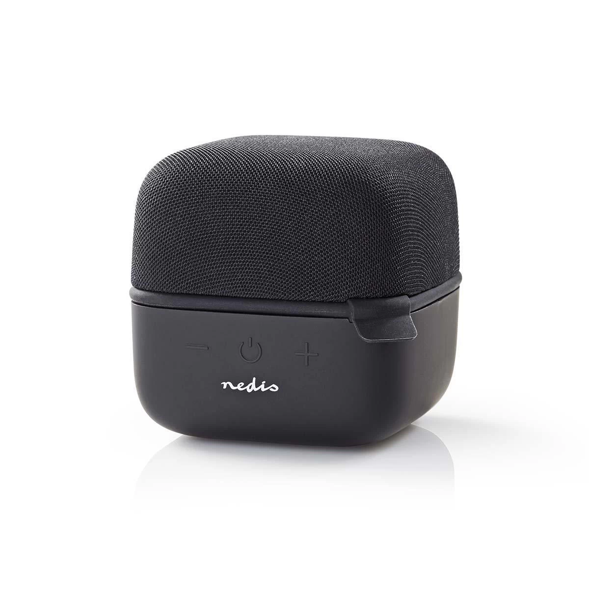 Nedis Nedis SPBT1000BK Bluetooth Speaker 15 W - Zwart/Zwart - Afbeelding 2