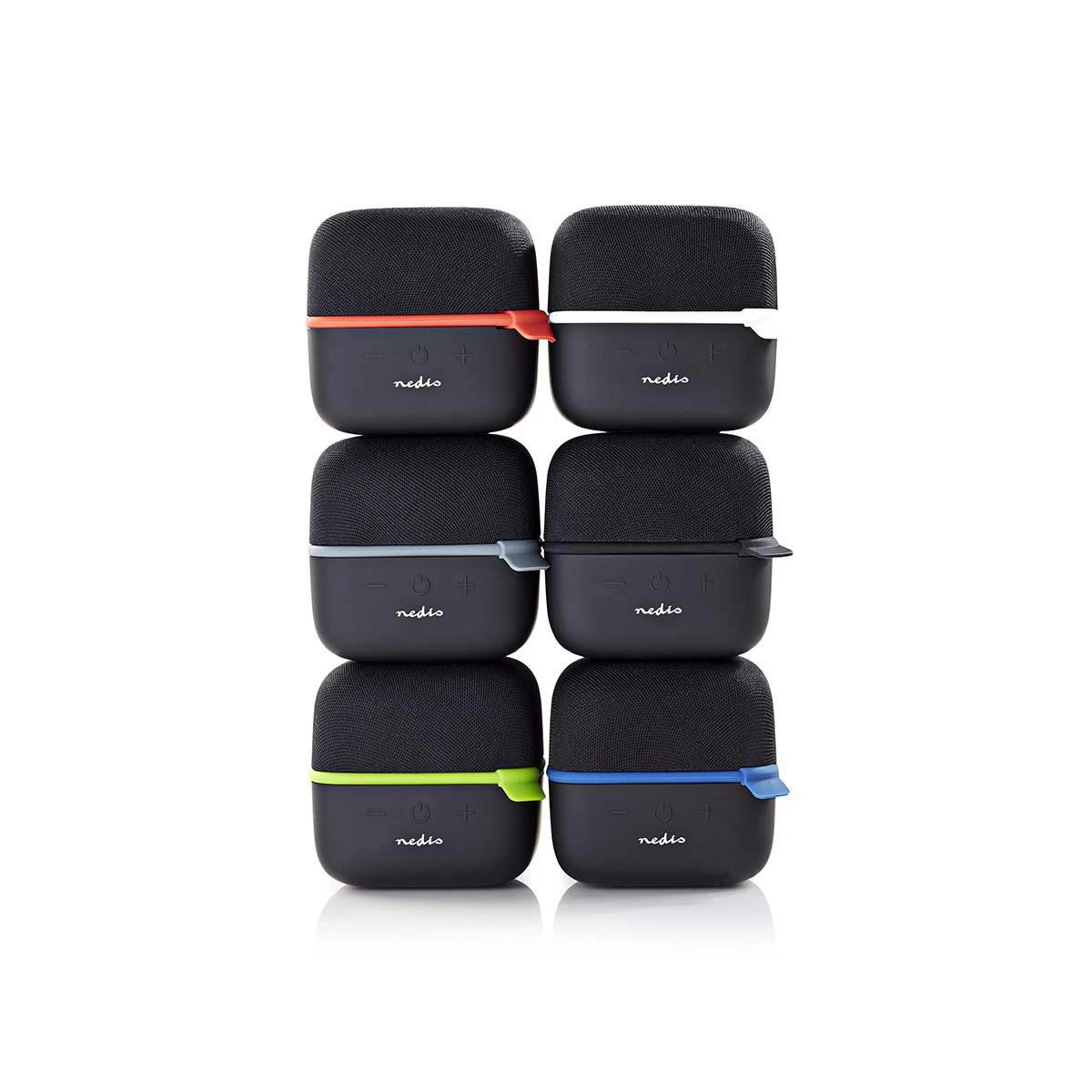 Nedis Nedis SPBT1000BK Bluetooth Speaker 15 W - Zwart/Zwart - Afbeelding 6