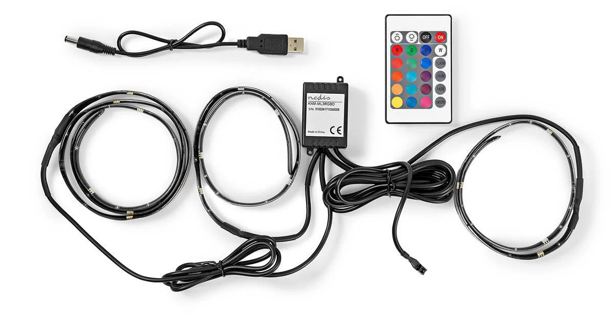 Nedis Nedis TV LED Strips Dimbaar TVML100RGB - RGB - Afbeelding 5