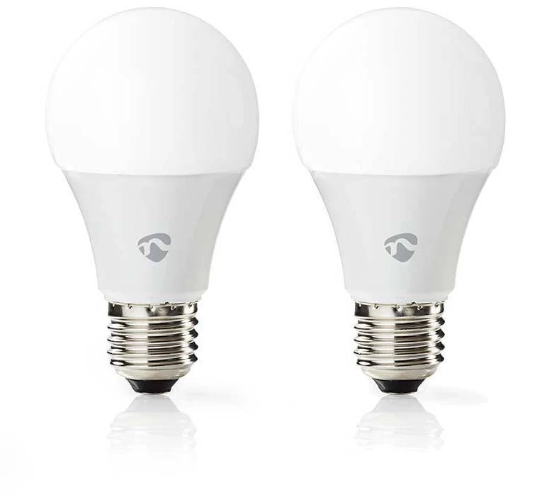Nedis Nedis WIFILC20WTE27 E27 Smart LED Lampen Colours - 2-pack - Afbeelding 2