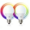 Nedis Nedis WIFILC20WTE27 E27 Smart LED Lampen Colours - 2-pack