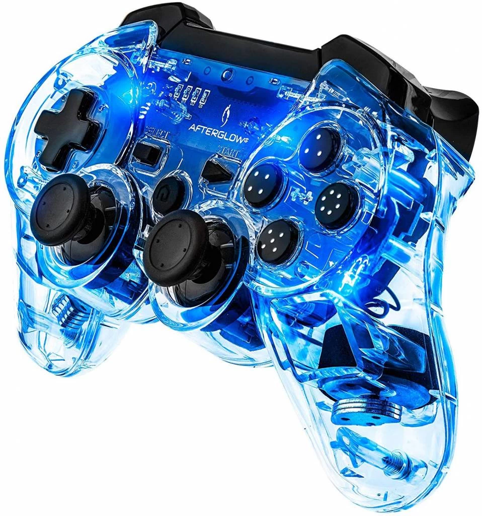 PDP PDP Afterglow Draadloze Pro Controller PS3 - Blauw - Afbeelding 2