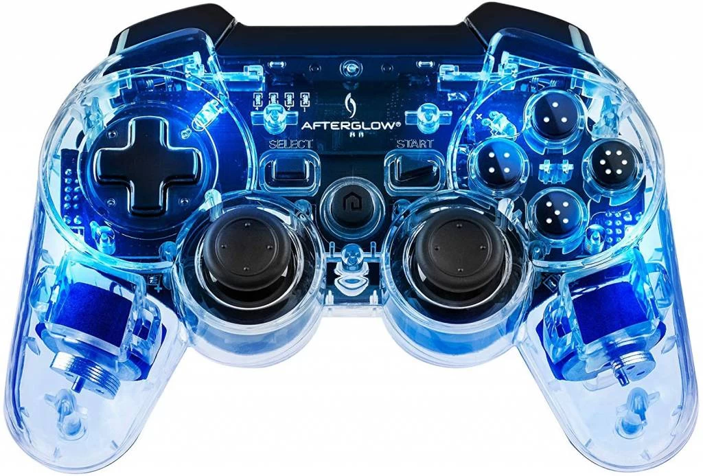 PDP PDP Afterglow Draadloze Pro Controller PS3 - Blauw - Afbeelding 3