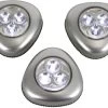Perel Perel Zelfklevende LED Lampen 3 Stuks