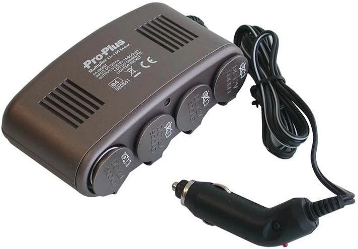 ProPlus ProPlus 12V LED Car Sigaretten Aansteker Splitter 4-Weg