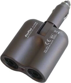 ProPlus ProPlus 12V LED Car Sigaretten Aansteker Verstelbaar Splitter 2-Weg