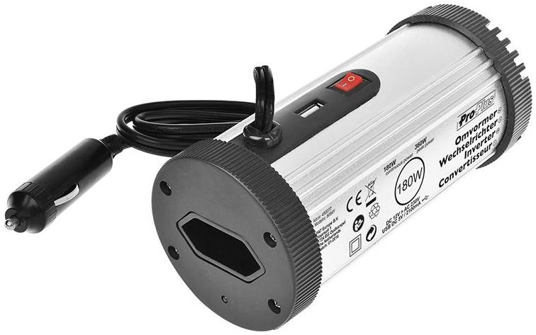 ProPlus ProPlus Omvormer 12-230V Met USB - 180 W