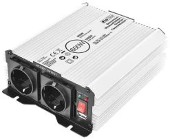 ProPlus ProPlus Omvormer 12-230V Met USB - 600 W/1200 W
