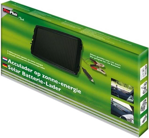 ProPlus ProPlus Solar LED 2,4 W Accu Druppellader - Afbeelding 2