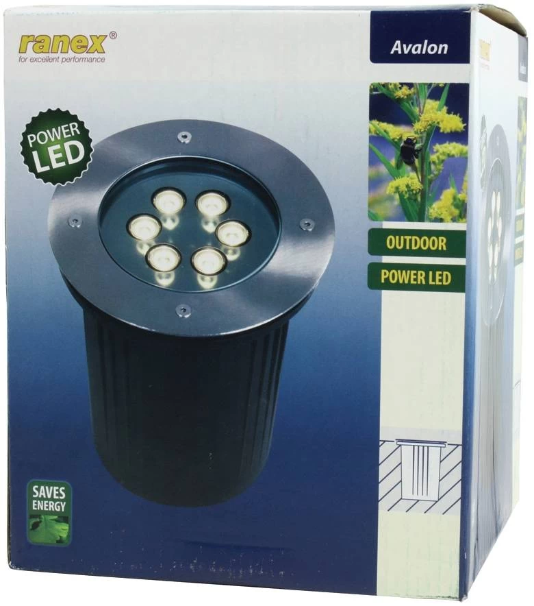 Ranex Ranex 6 Power LED's Grondspot Rond Avalon - Afbeelding 2