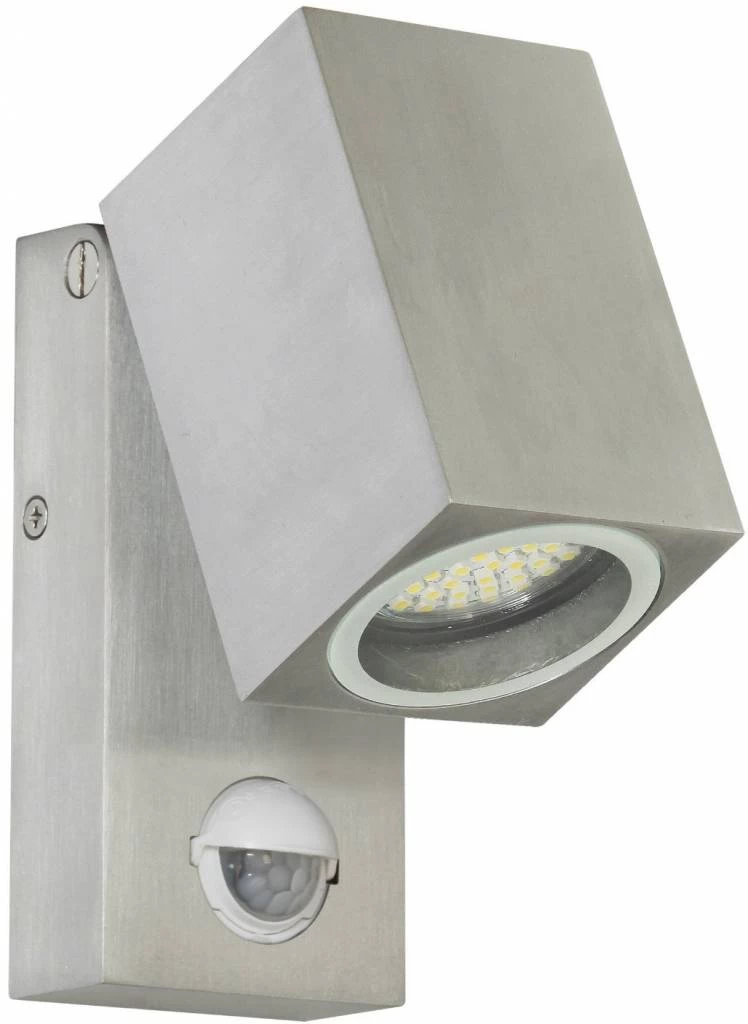 Ranex Ranex Lorna LED Wandlamp Aluminium Glas - Bewegingsmelder