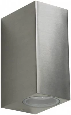 Ranex Ranex Mika SMD 2 X 3 W LED Wandlamp Aluminium - Glas