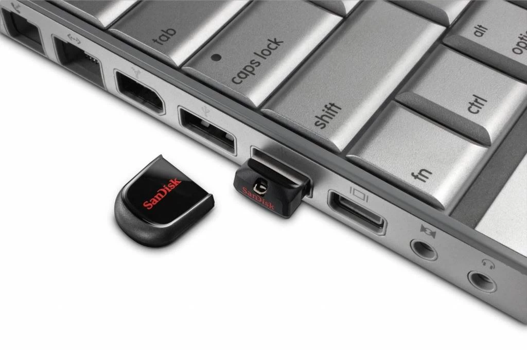 SanDisk SanDisk LED USB-stick Cruzer Fit 64GB - Afbeelding 4