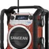Sangean Sangean U4 DBT LED Bouwradio - Rood