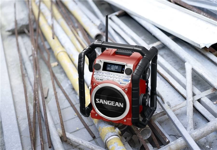 Sangean Sangean U4 DBT LED Bouwradio - Rood - Afbeelding 5