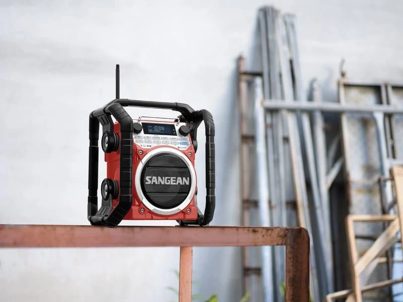 Sangean Sangean U4 DBT LED Bouwradio - Rood - Afbeelding 6