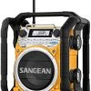 Sangean Sangean U4 LED Bouwradio - Geel