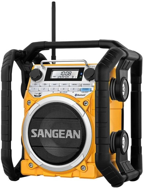 Sangean Sangean U4 LED Bouwradio - Geel