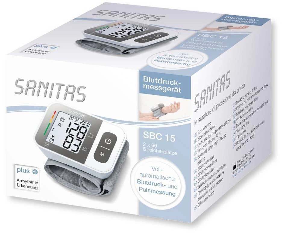 Sanitas Sanitas SBC 15 Polsbloeddrukmeter - Afbeelding 3
