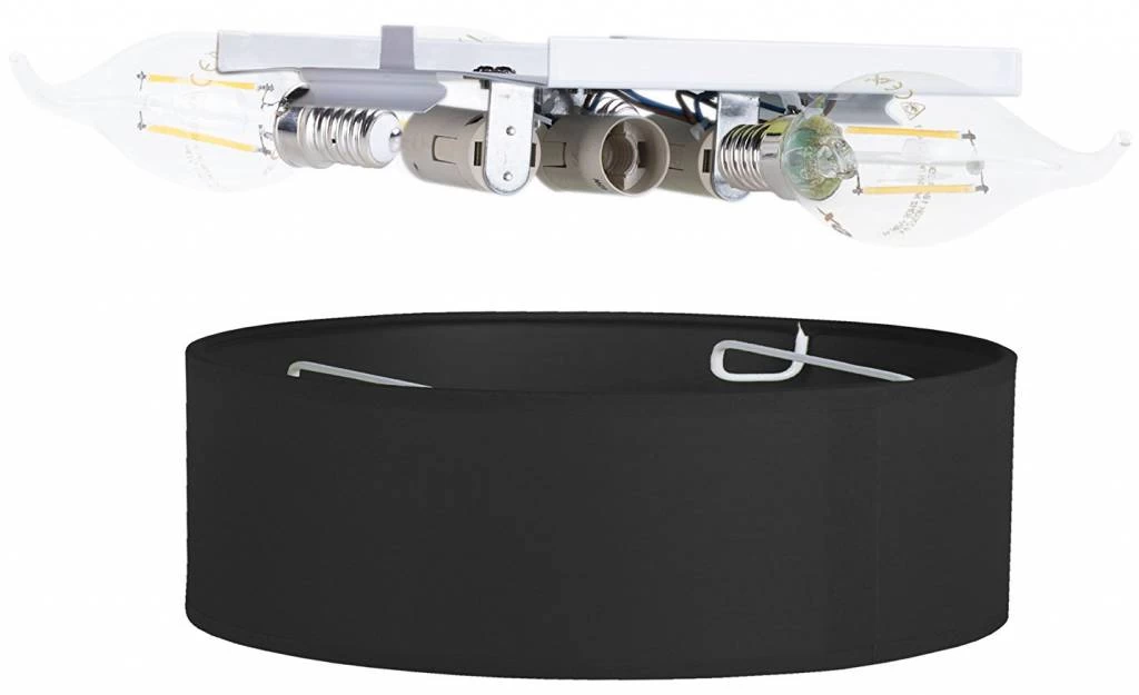 Smartwares Smartwares 6000.543 Mia LED Plafondlamp 40 Cm - Zwart - Afbeelding 2