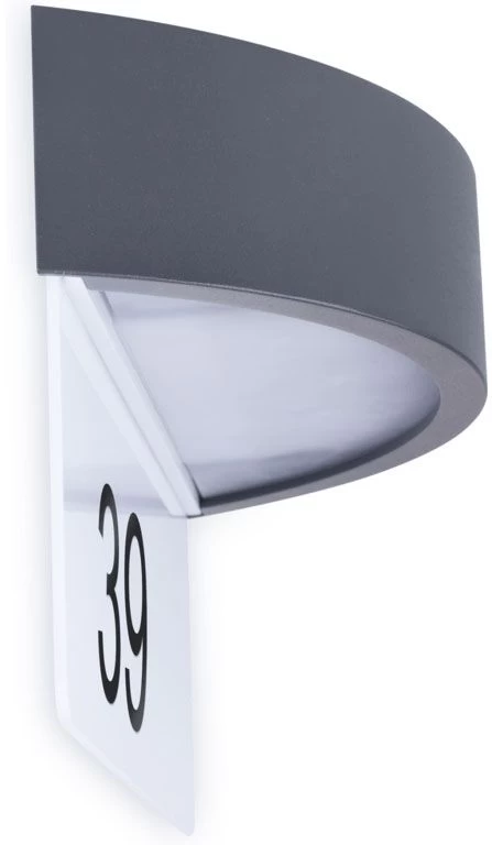 Smartwares Smartwares Sensor LED Wandlamp Met Huisnummer - Afbeelding 2