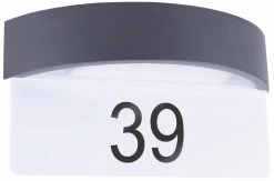 Smartwares Smartwares Sensor LED Wandlamp Met Huisnummer