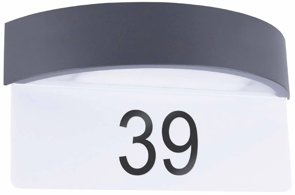 Smartwares Smartwares Sensor LED Wandlamp Met Huisnummer