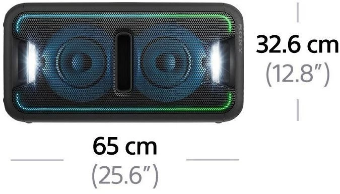 Sony Sony GTK-XB7R LED Audiosysteem Met Bluetooth - Rood - Afbeelding 6