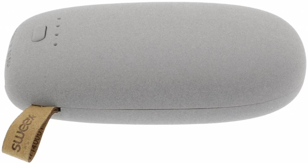 Sweex Sweex LED Powerbank 10400 MAh USB - Grijs - Afbeelding 3