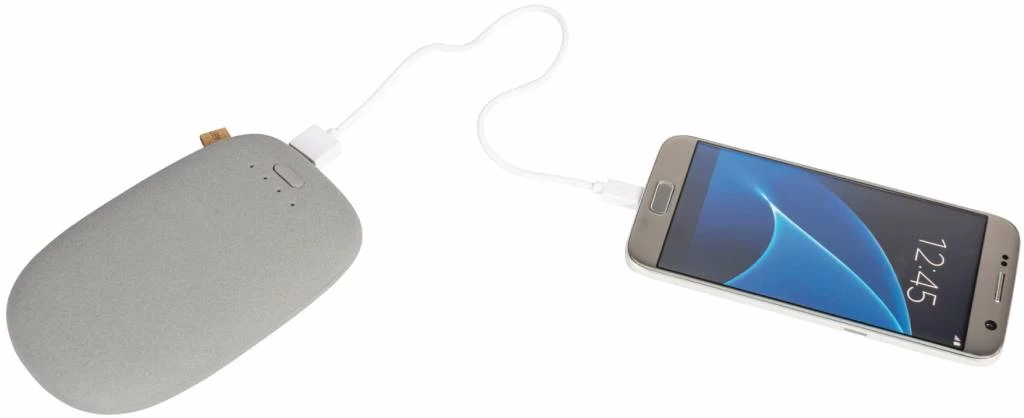 Sweex Sweex LED Powerbank 10400 MAh USB - Grijs - Afbeelding 4