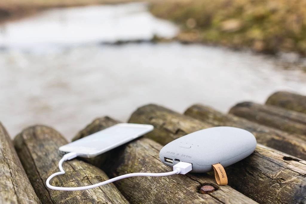 Sweex Sweex LED Powerbank 10400 MAh USB - Grijs - Afbeelding 5