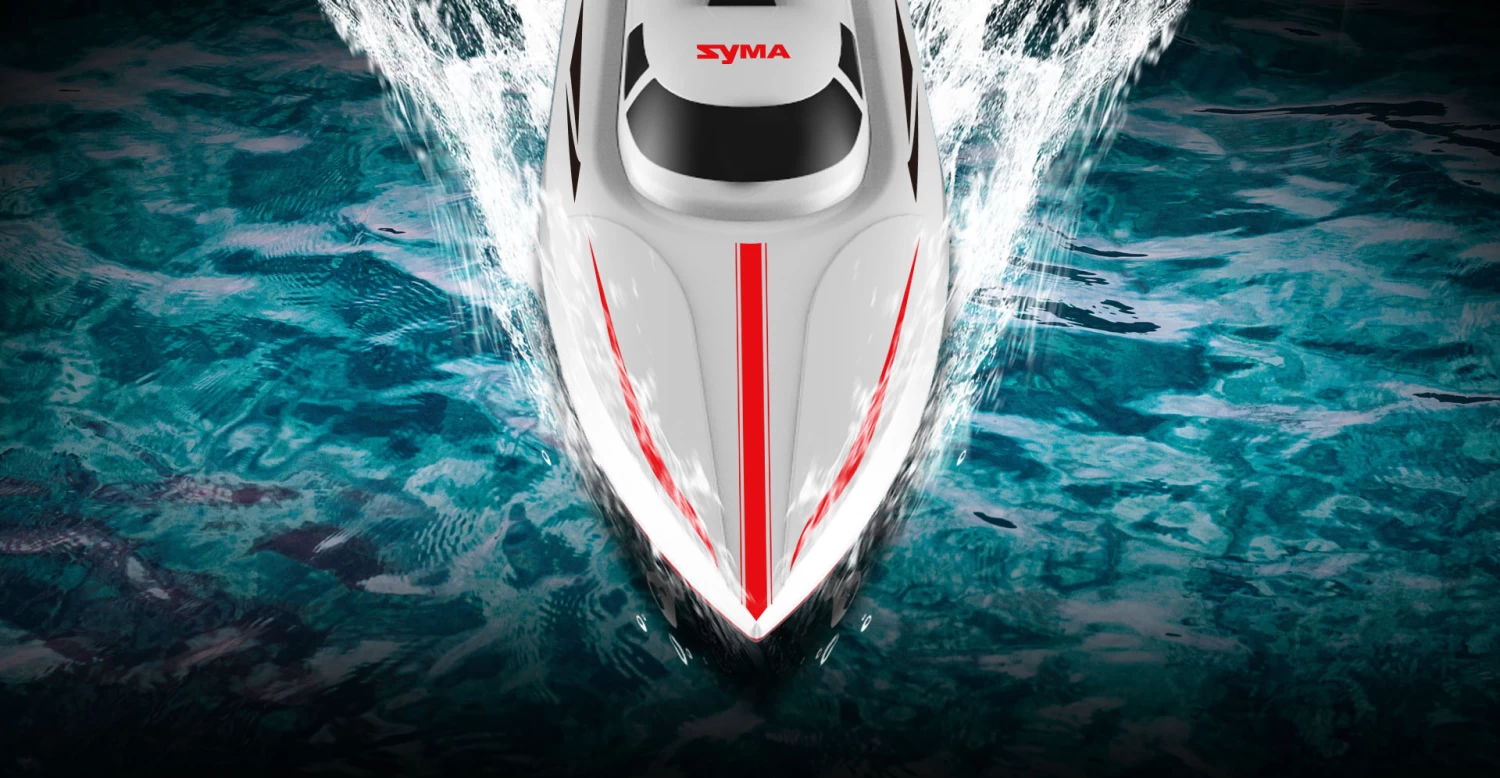 Syma Syma Q1 Pioneer RC Speedboot 2.4GHz 25 KM/U - Afbeelding 2