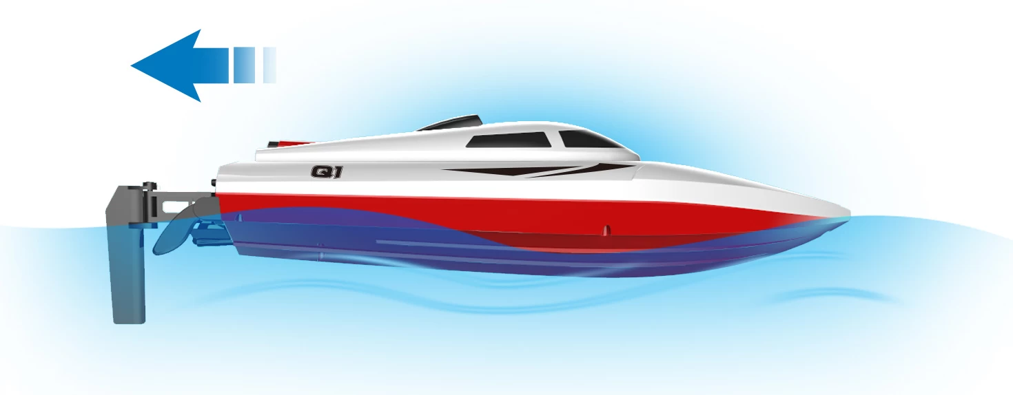 Syma Syma Q1 Pioneer RC Speedboot 2.4GHz 25 KM/U - Afbeelding 5