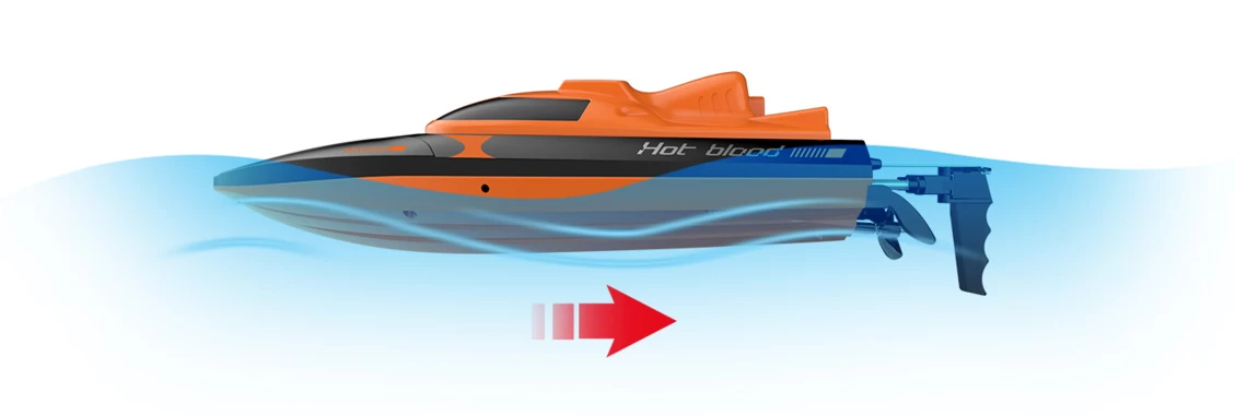 Syma Syma Q2 Genius RC Speedboot 2.4GHz 20 KM/U - Afbeelding 6