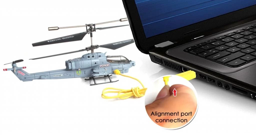 Syma Syma S108G Marines LED Helicopter - Afbeelding 5