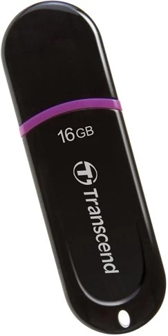 Transcend Transcend JetFlash 300 16 GB LED USB 2.0 Black/Pink