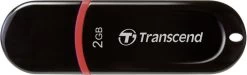 Transcend Transcend JetFlash 300 2 GB LED USB 2.0 Black/Red