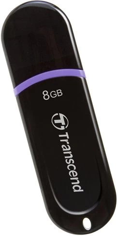 Transcend Transcend JetFlash 300 8 GB LED USB 2.0 Black/Violet