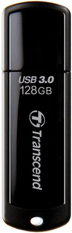 Transcend Transcend JetFlash 700 124GB LED USB 3.0 SuperSpeed - Black