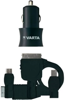 Varta Varta Blue LED USB Autolader Set