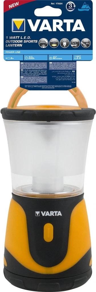 Varta Varta LED Lantaarn Sport Outdoor - Oranje - Afbeelding 2