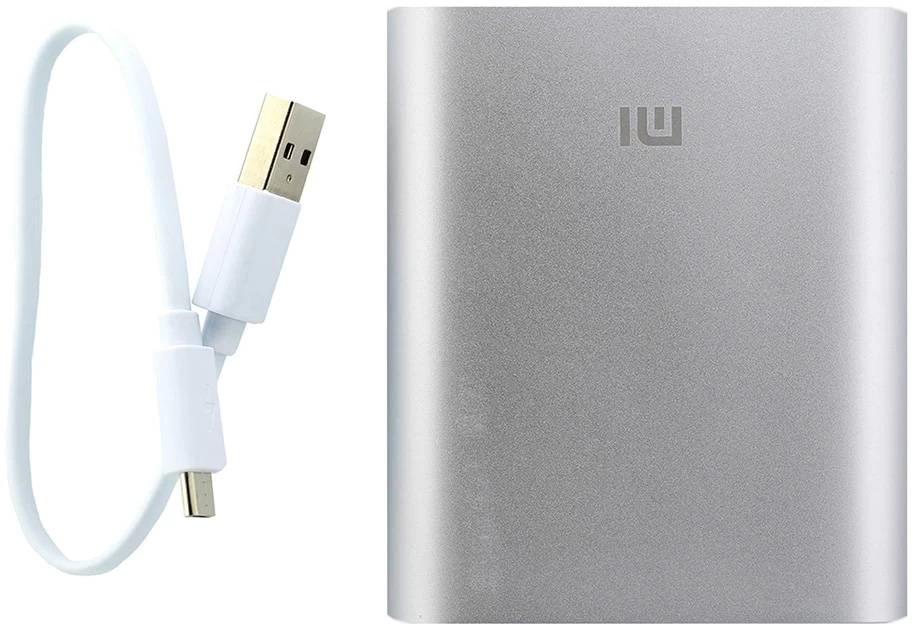 Xiaomi Xiaomi LED Powerbank 10400 MAh - Silver - Afbeelding 2