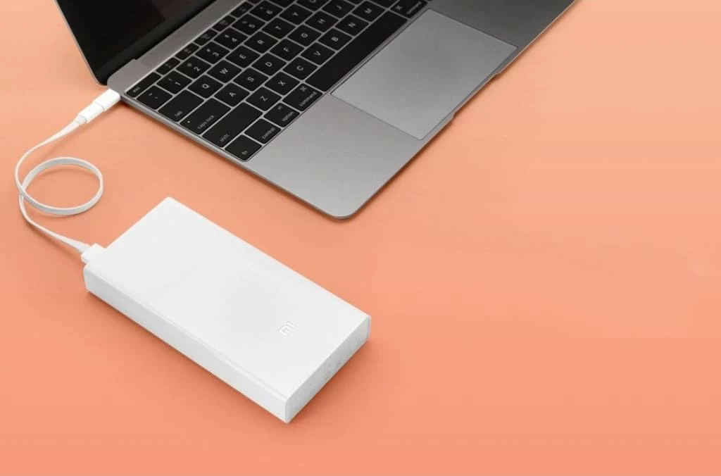 Xiaomi Xiaomi LED Powerbank 20000 MAh Dual USB - White - Afbeelding 4